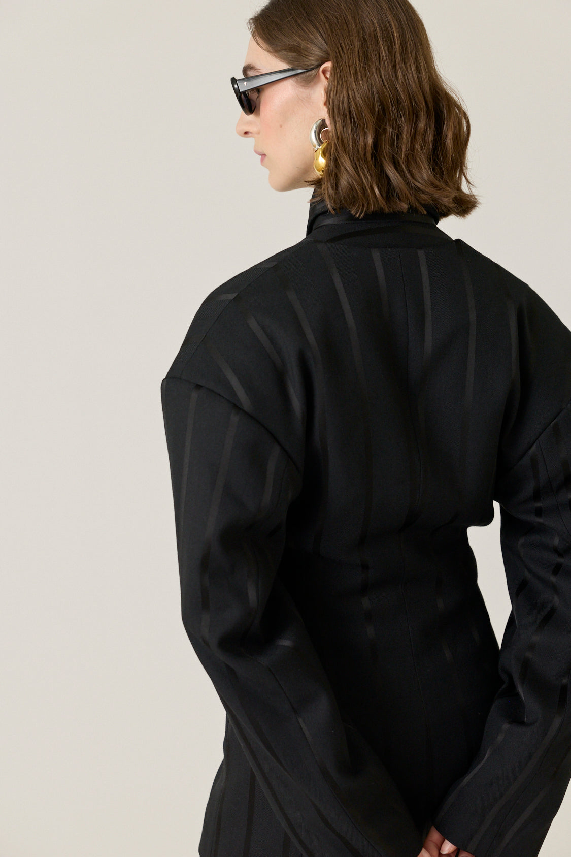 Somerset Collarless Waisted Blazer