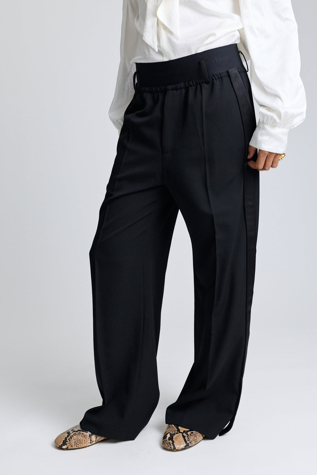 Tuxedo Elasticated Tailoring Pants
