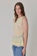 Bennett Knit Peplum Crew