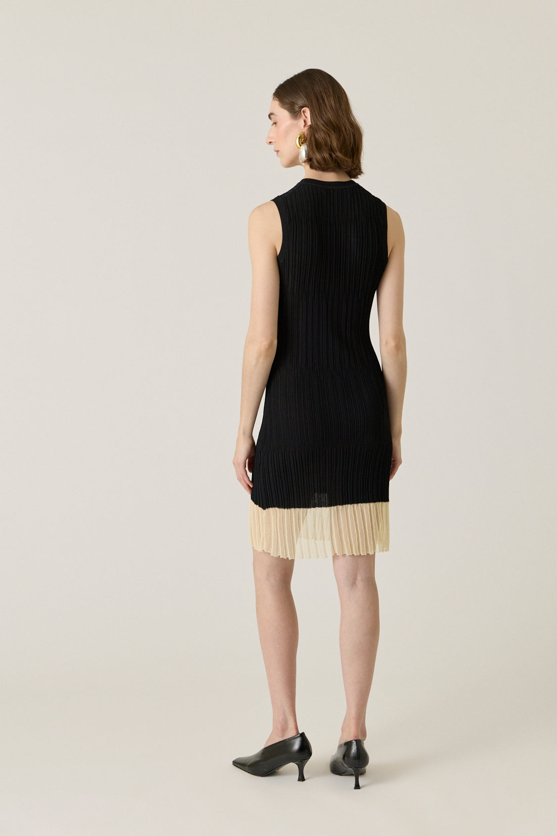 Flora Sleeveless Knit Dress