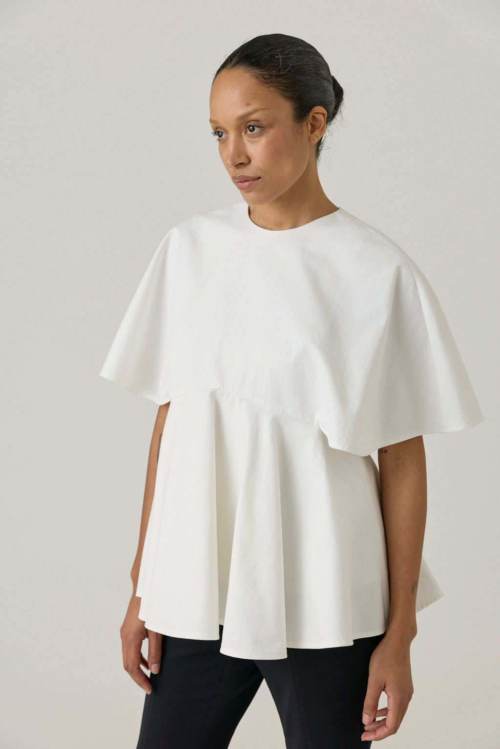 Zephy Cape Blouse