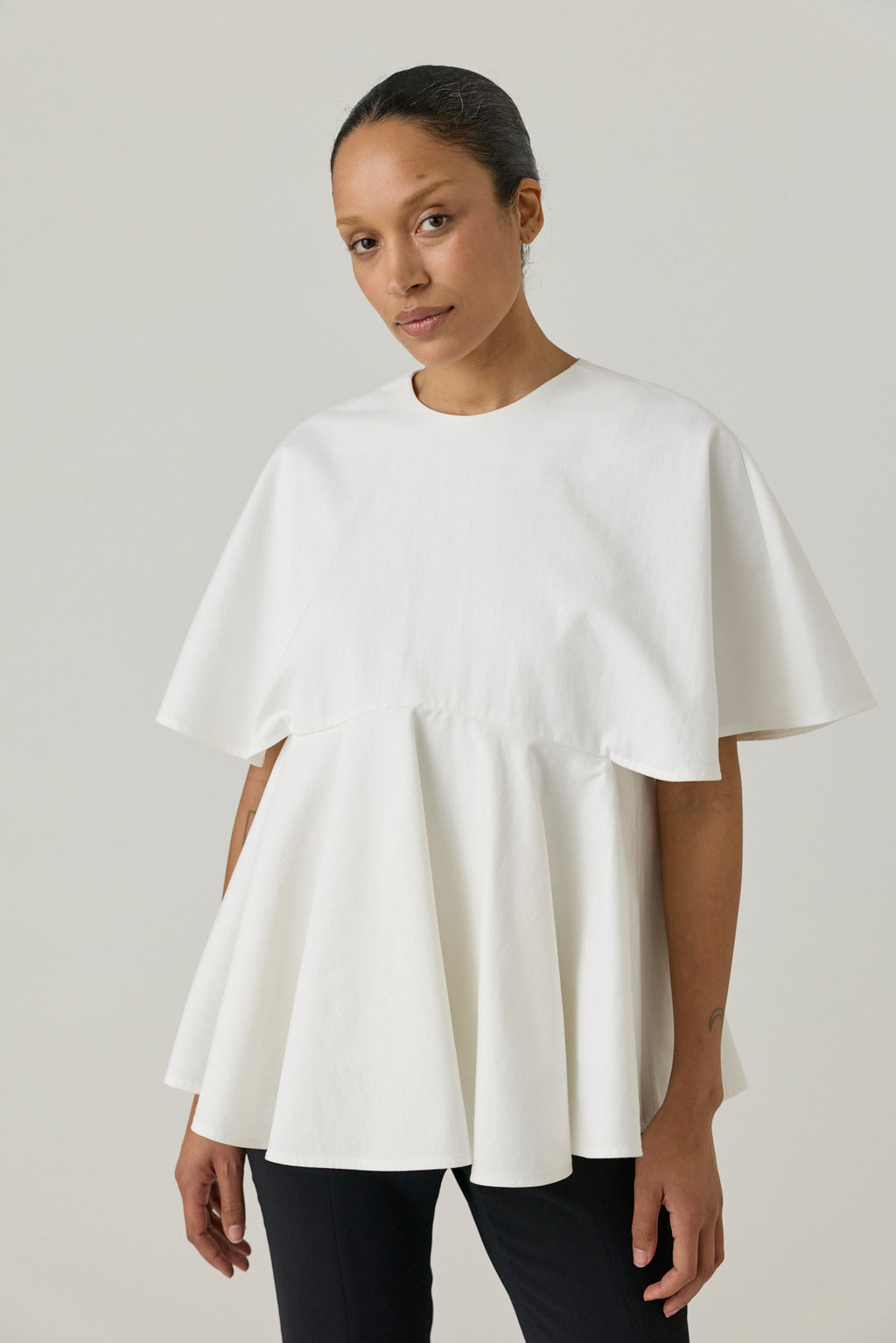 Zephy Cape Blouse