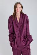 Fluid PJ Shirt - Aubergine