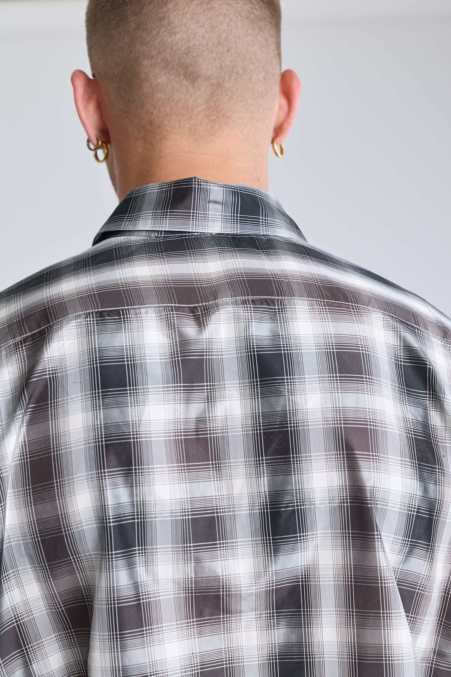 Lysander Shirt - Blurred Check