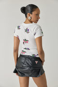 Lifted Leather Skirt