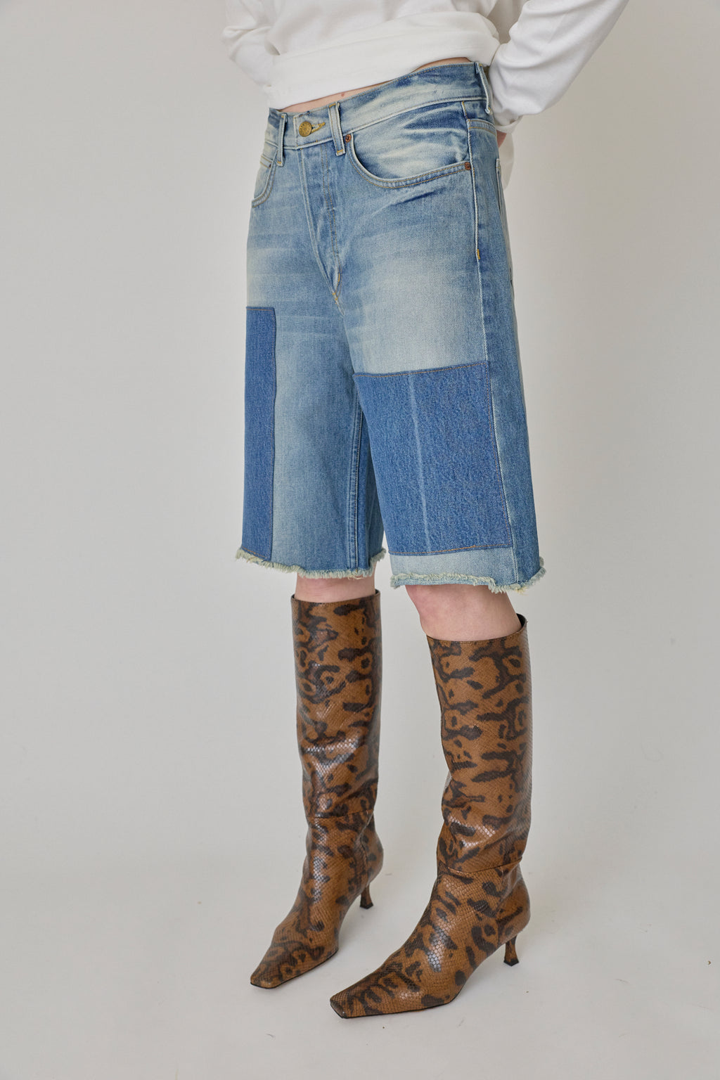 Trap Boots - Embossed Python