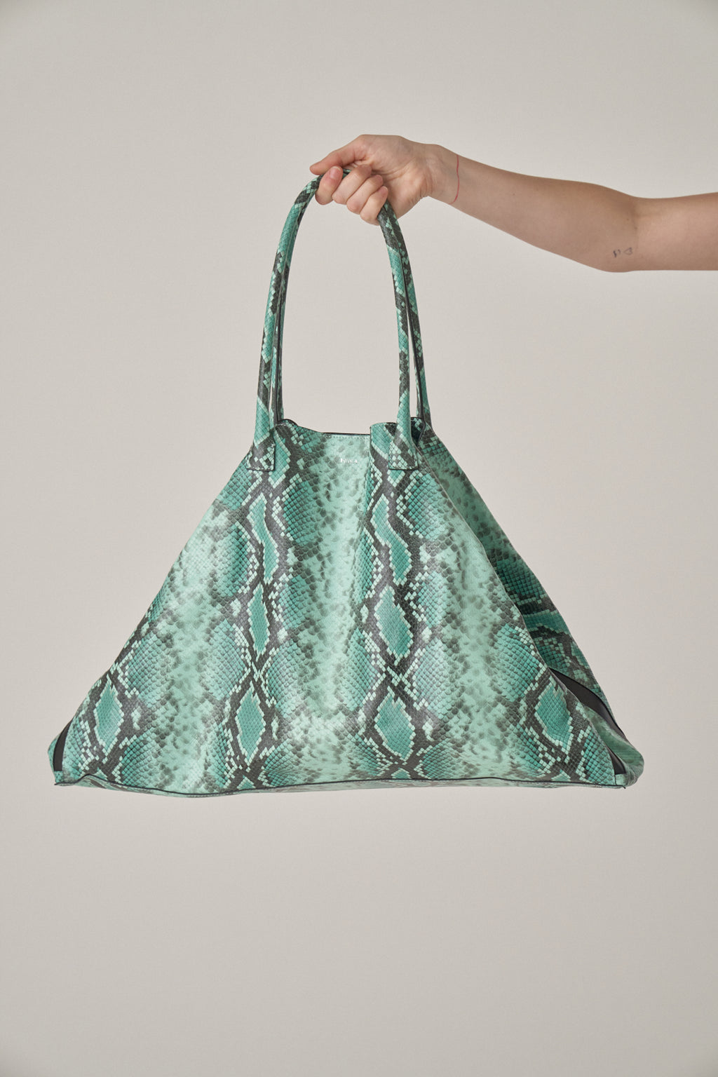 Busted Bag - Python Ice Green