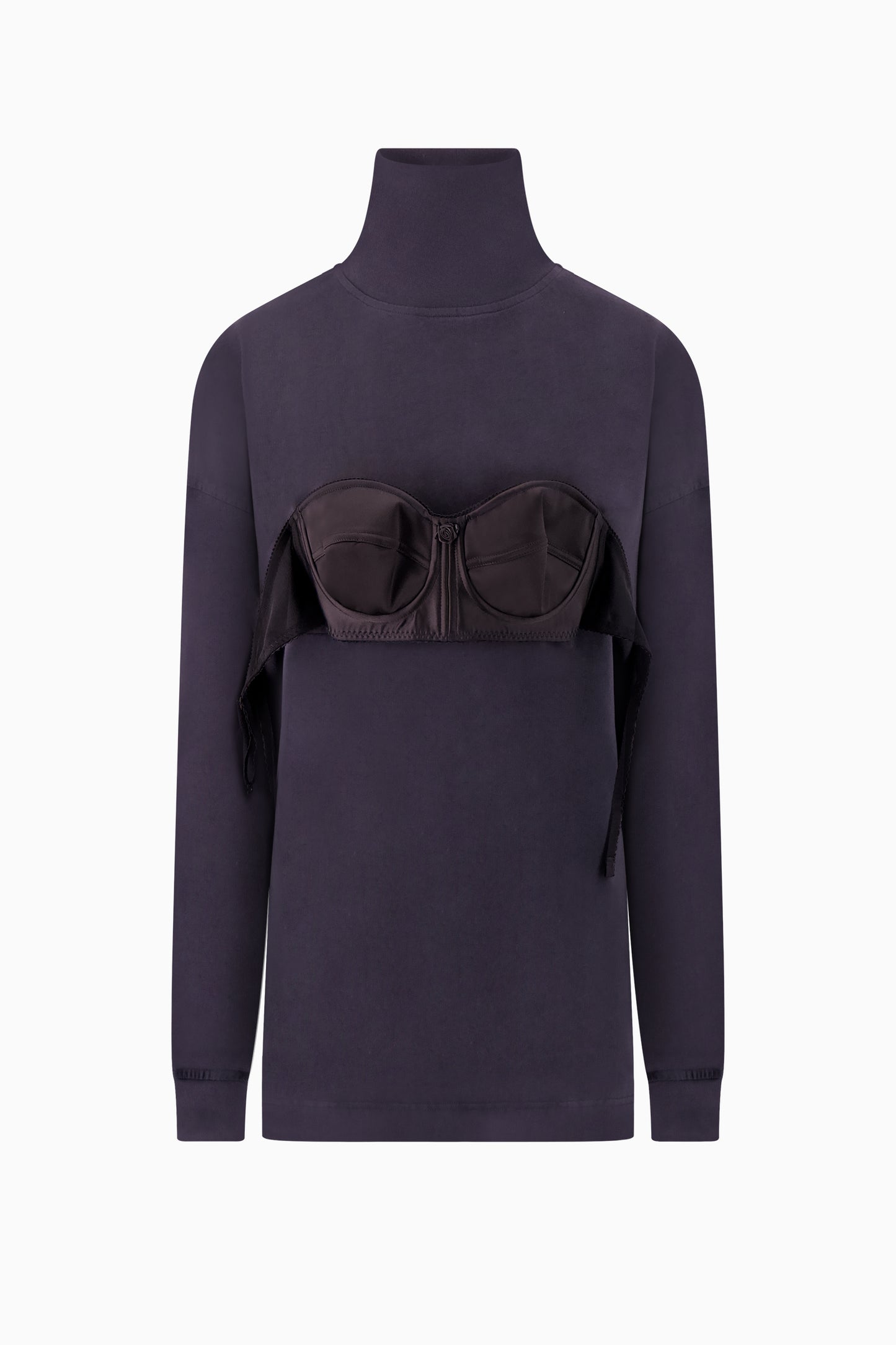 Balconette Bra Turtleneck