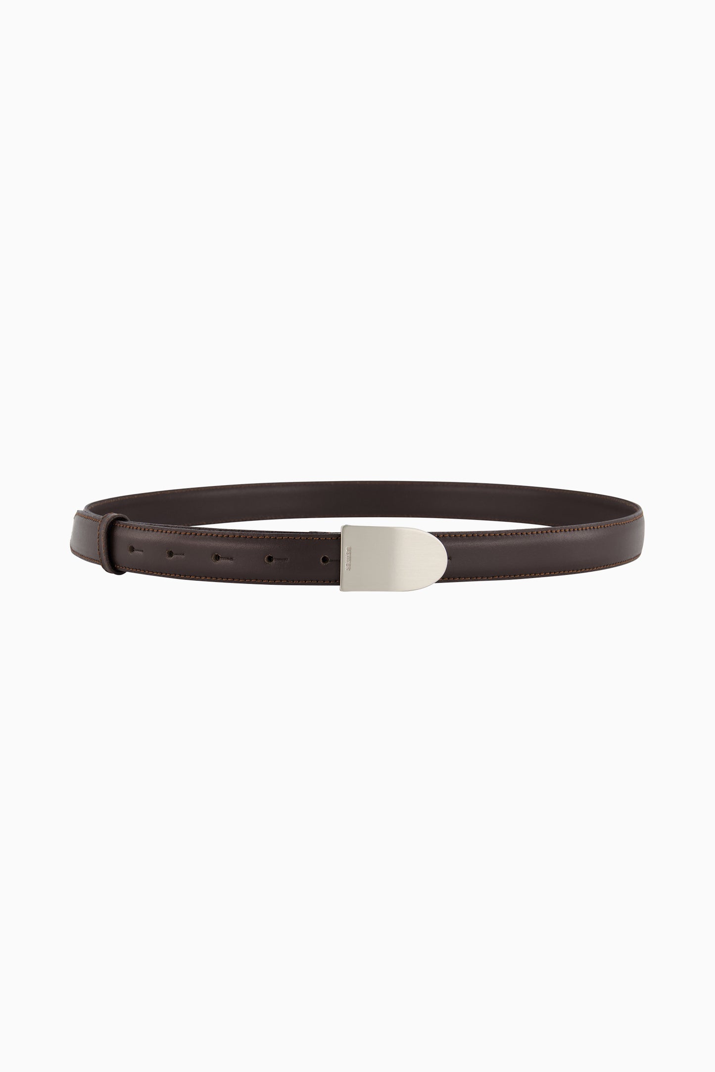 Belt - Brown & Silver