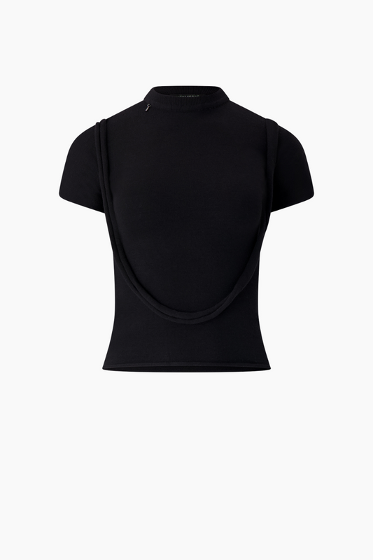 Deconstructed Knit T-shirt