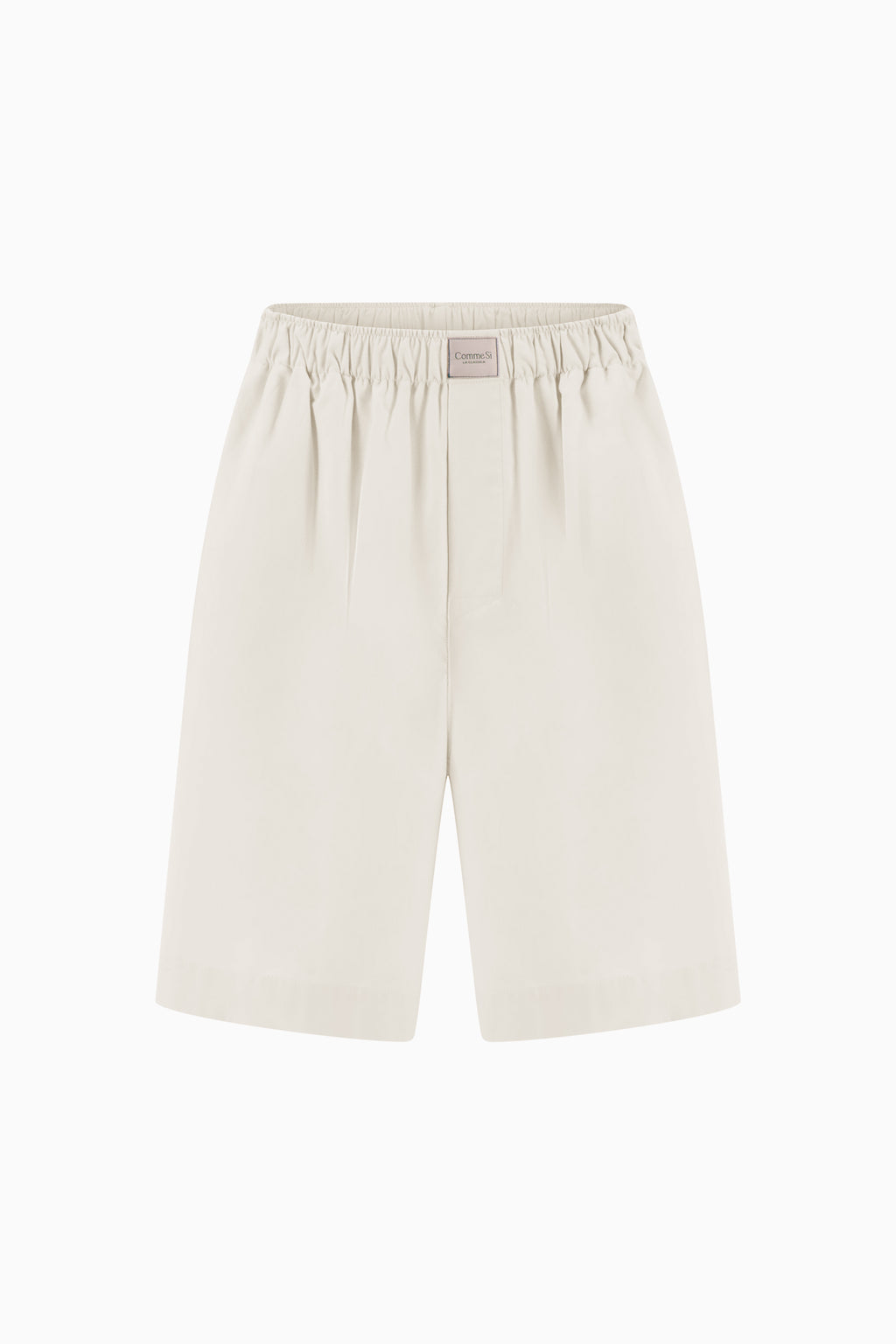 Boxer Bermuda Flannel - Cream