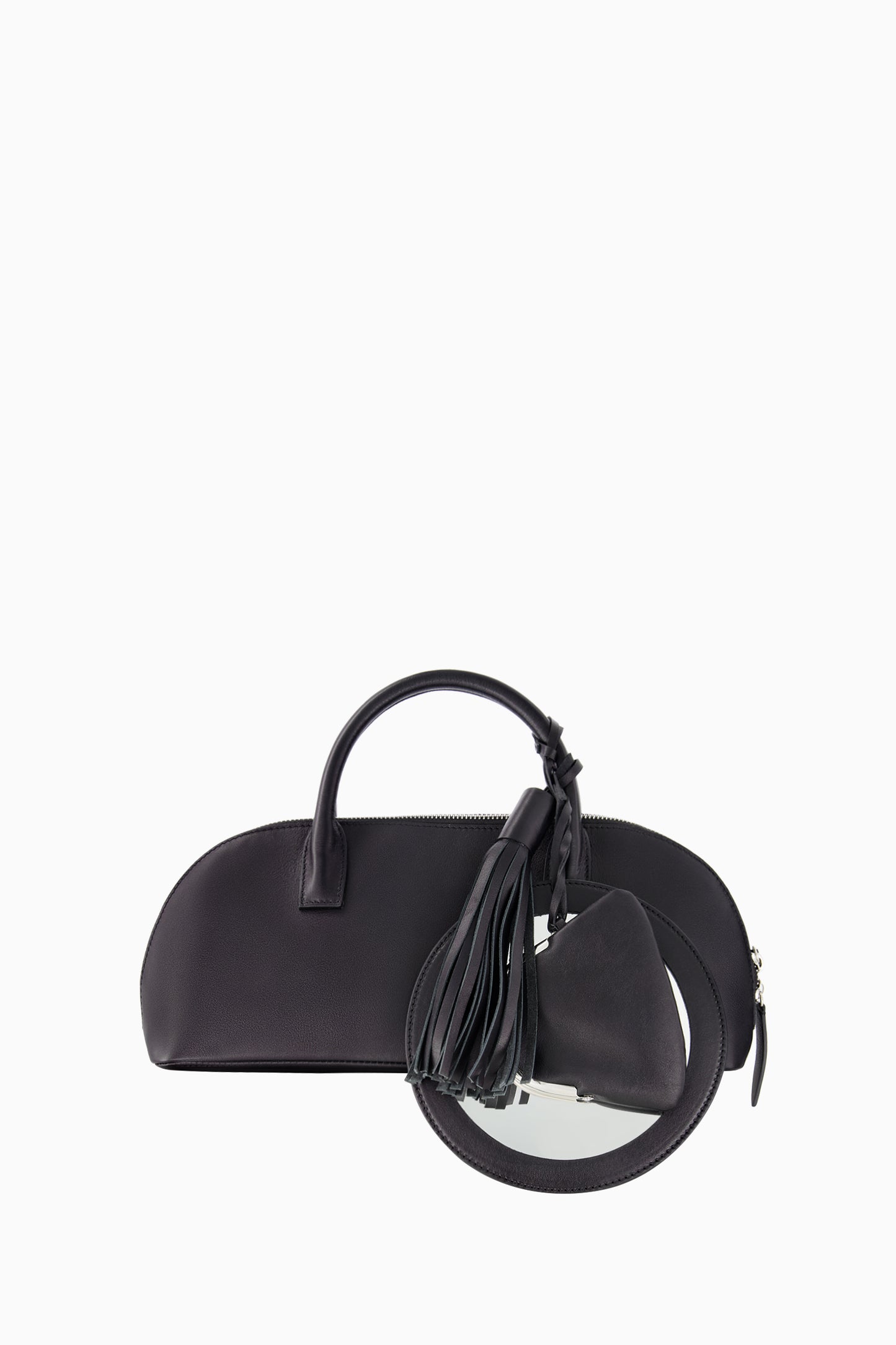 Eliza Black Leather Bag
