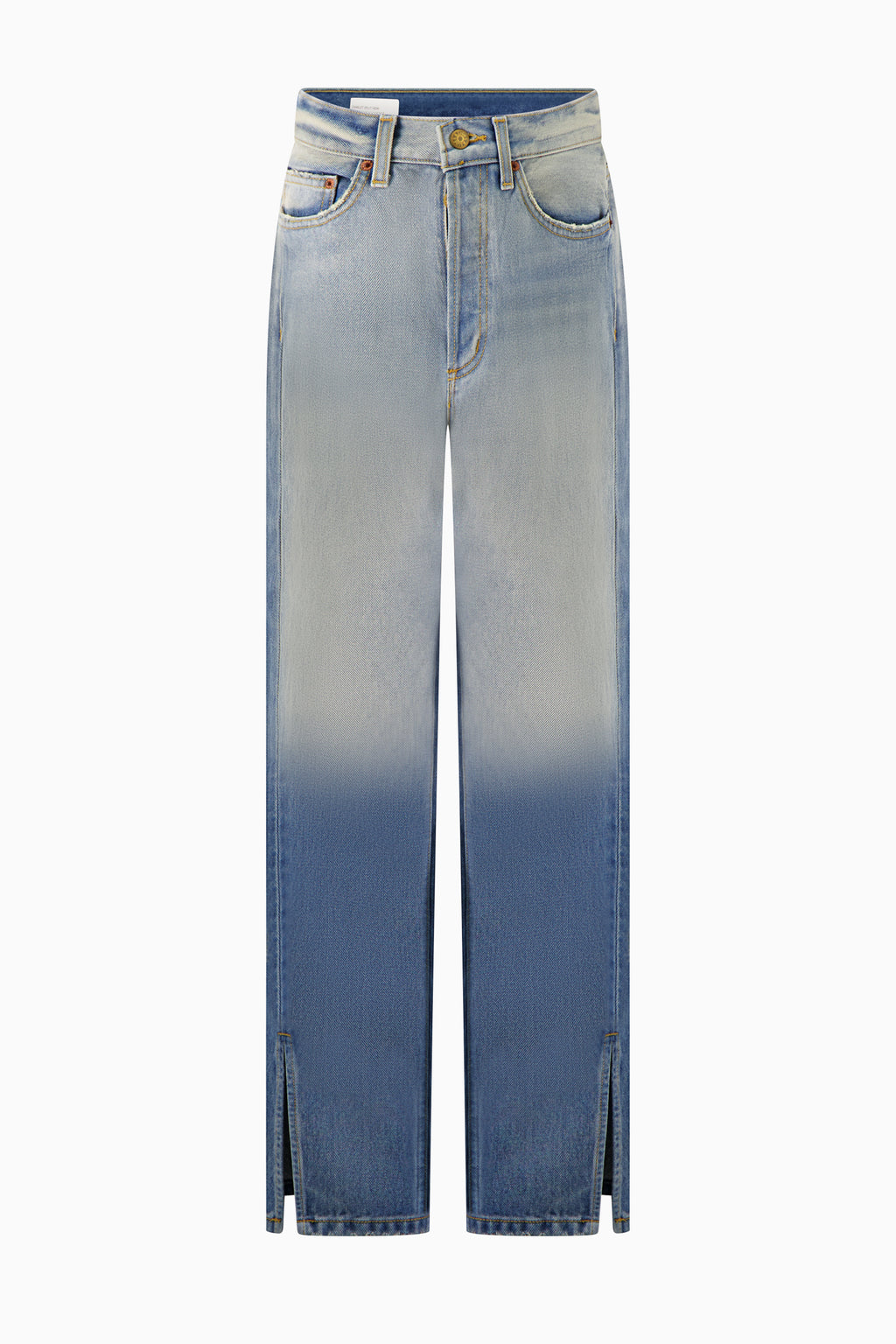 Charlot Split Hem Jean - Shell Vintage Wash