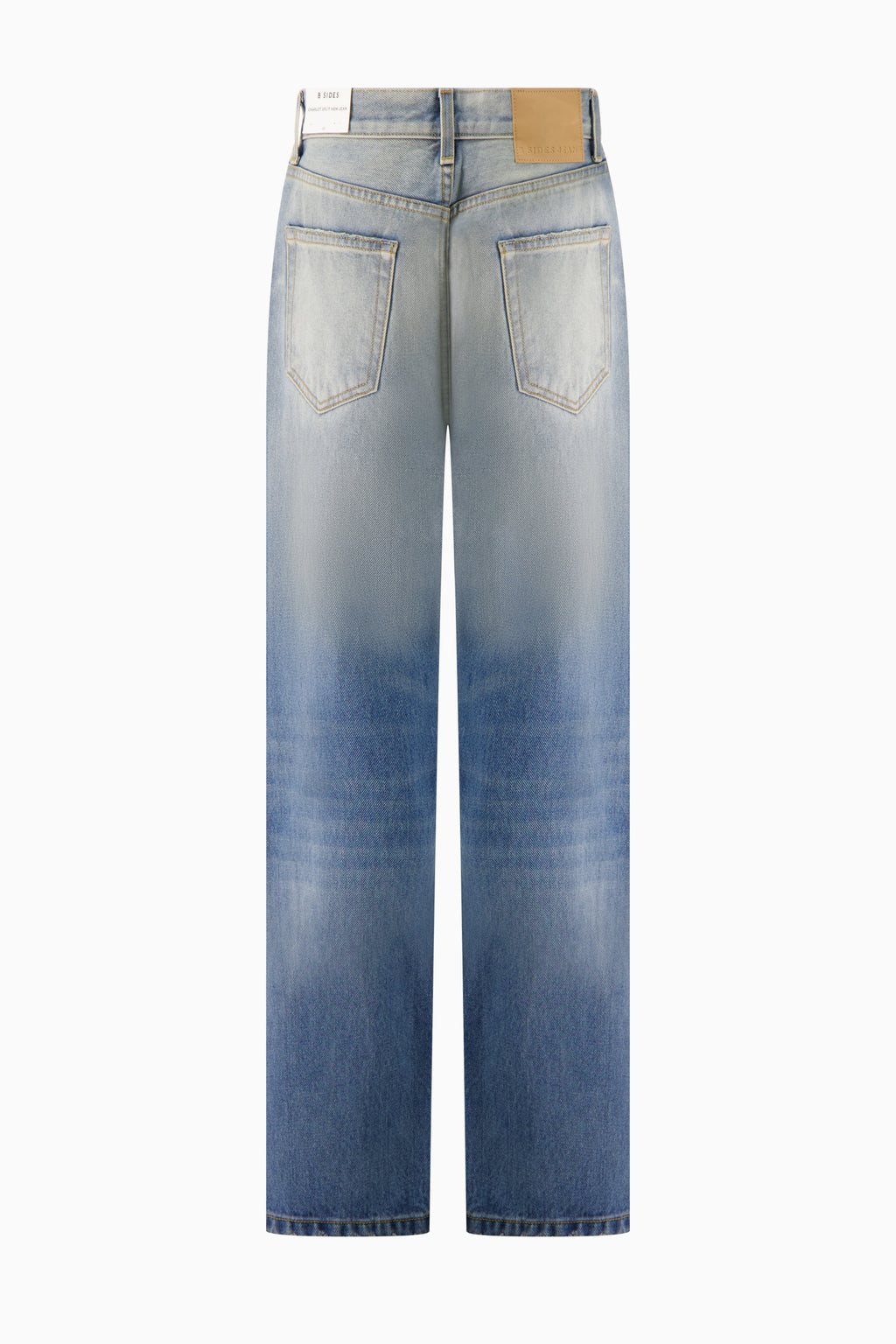 Charlot Split Hem Jean - Shell Vintage Wash