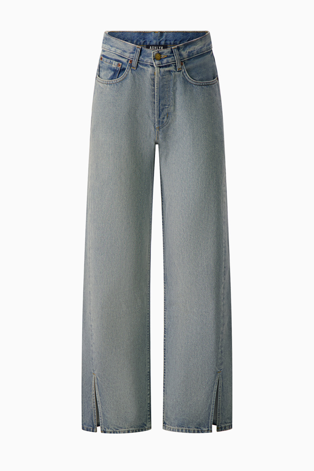 Charlot Split Hem Jean - Ed Wash