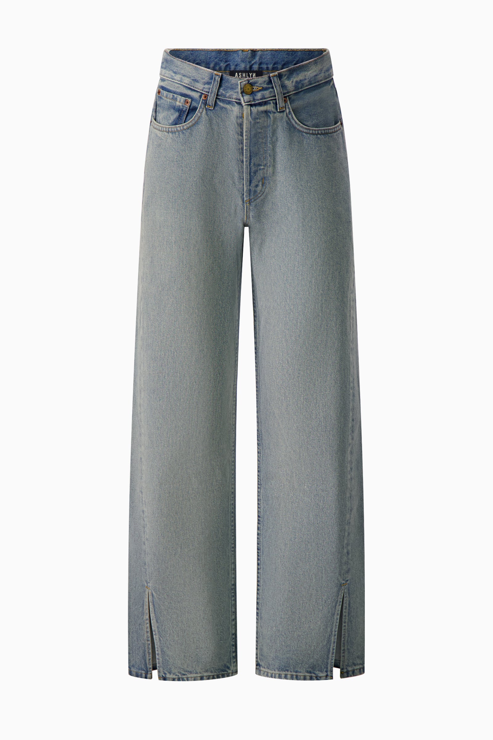 Charlot Split Hem Jean - Ed Wash