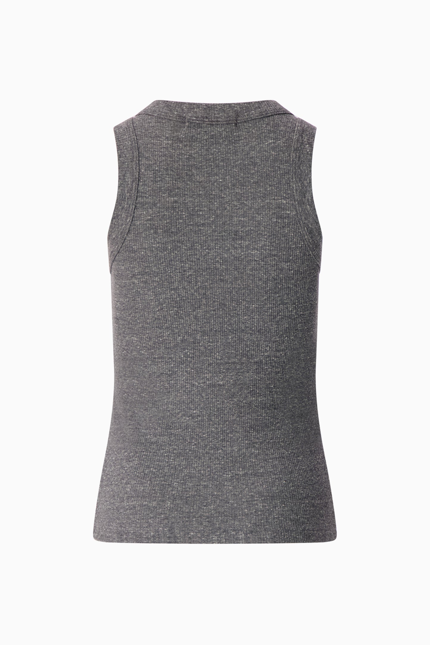 Rib Tank - Heather Grey