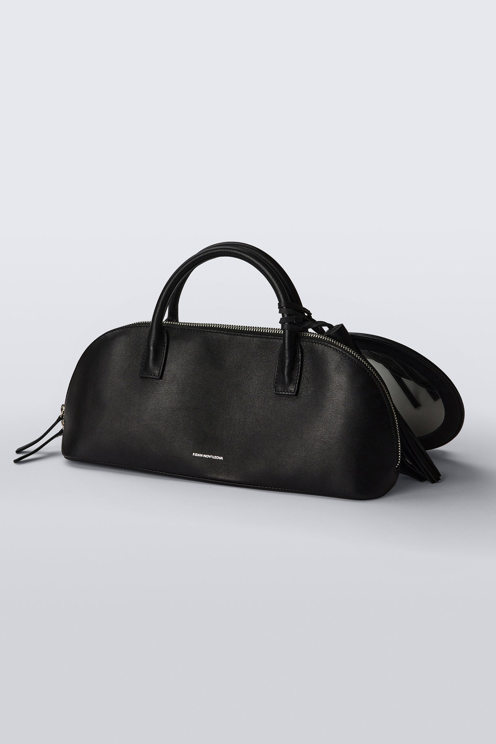 Eliza Black Leather Bag
