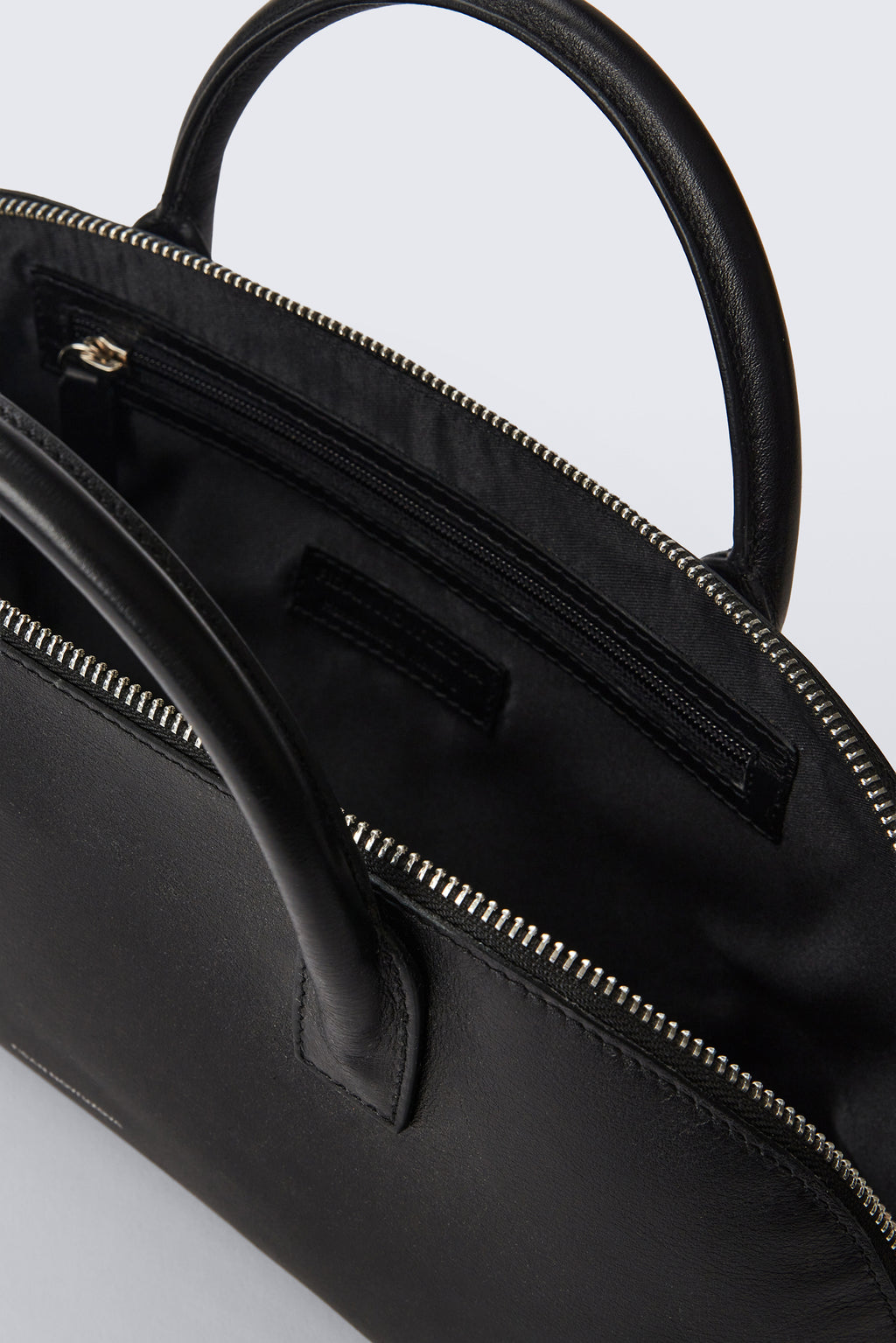 Eliza Black Leather Bag