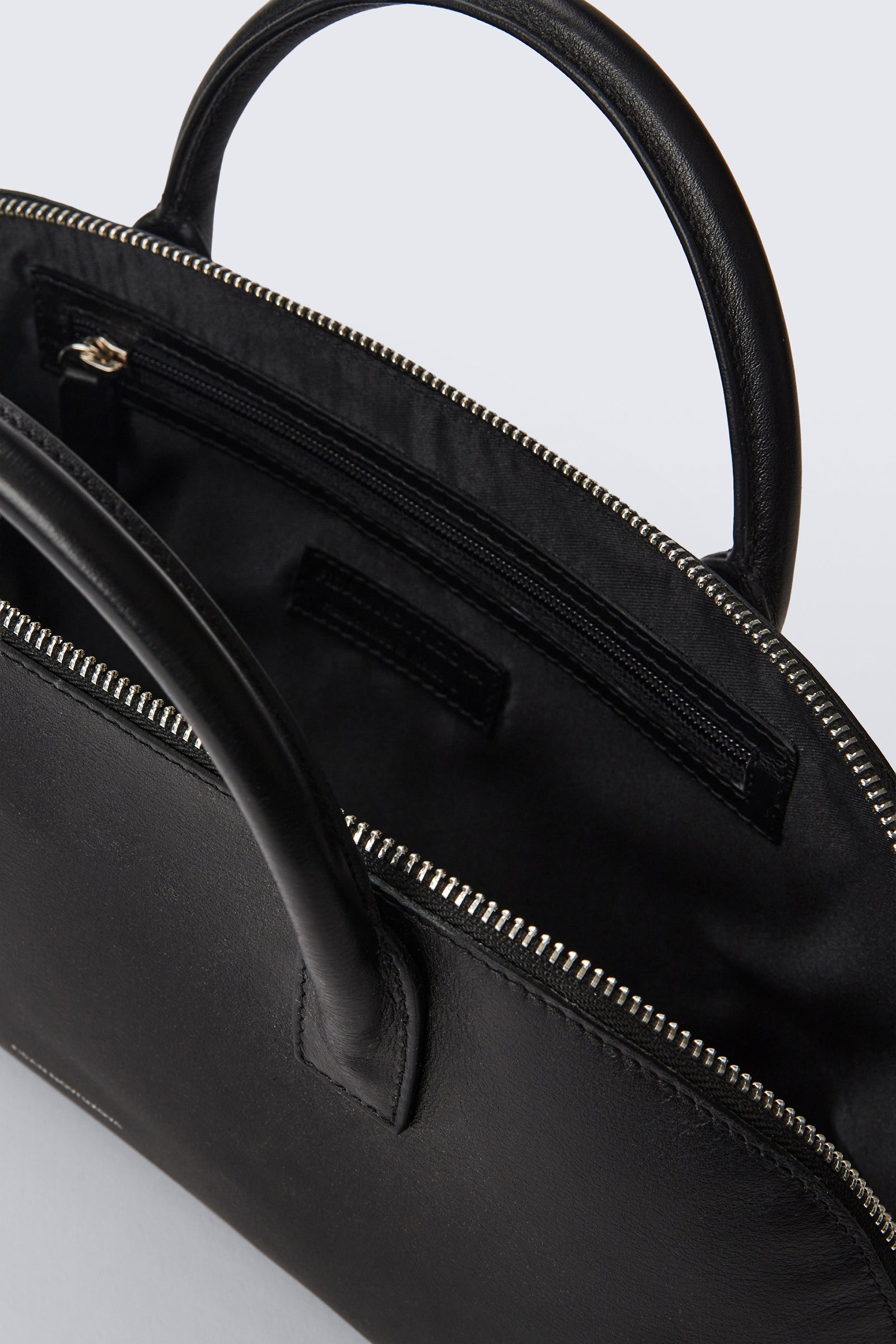 Eliza Black Leather Bag