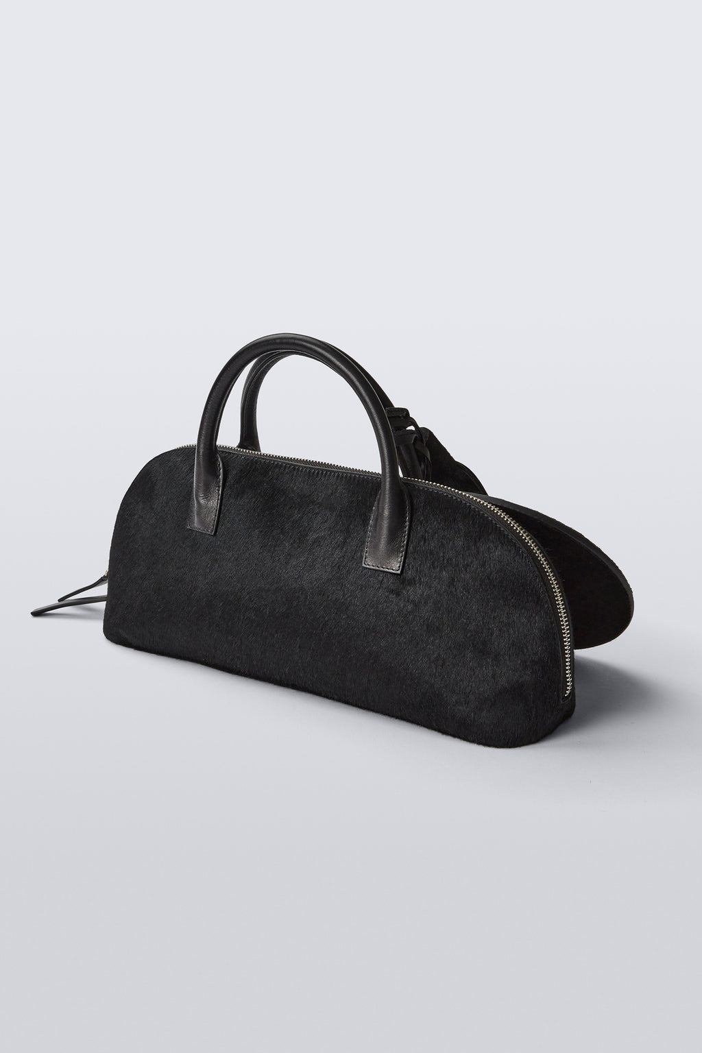 Eliza Black Cowhide Bag