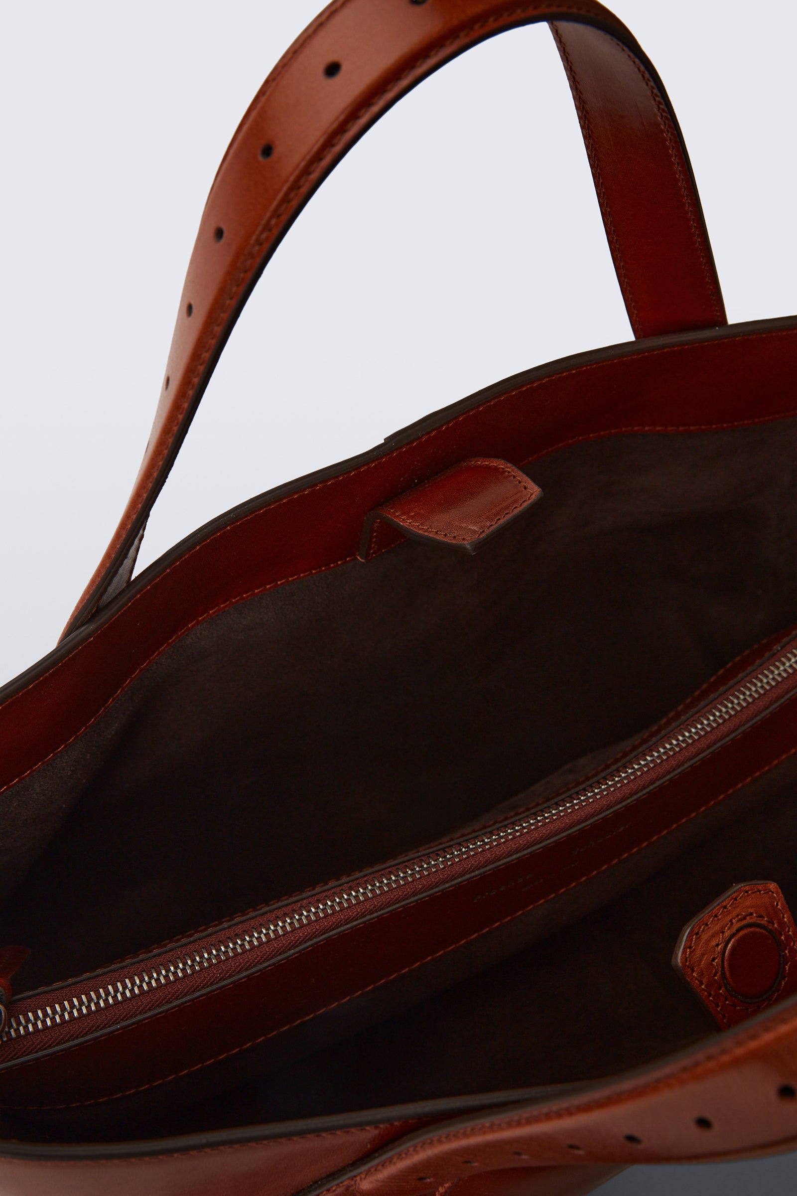 East West Chelsea Tote - Saddle