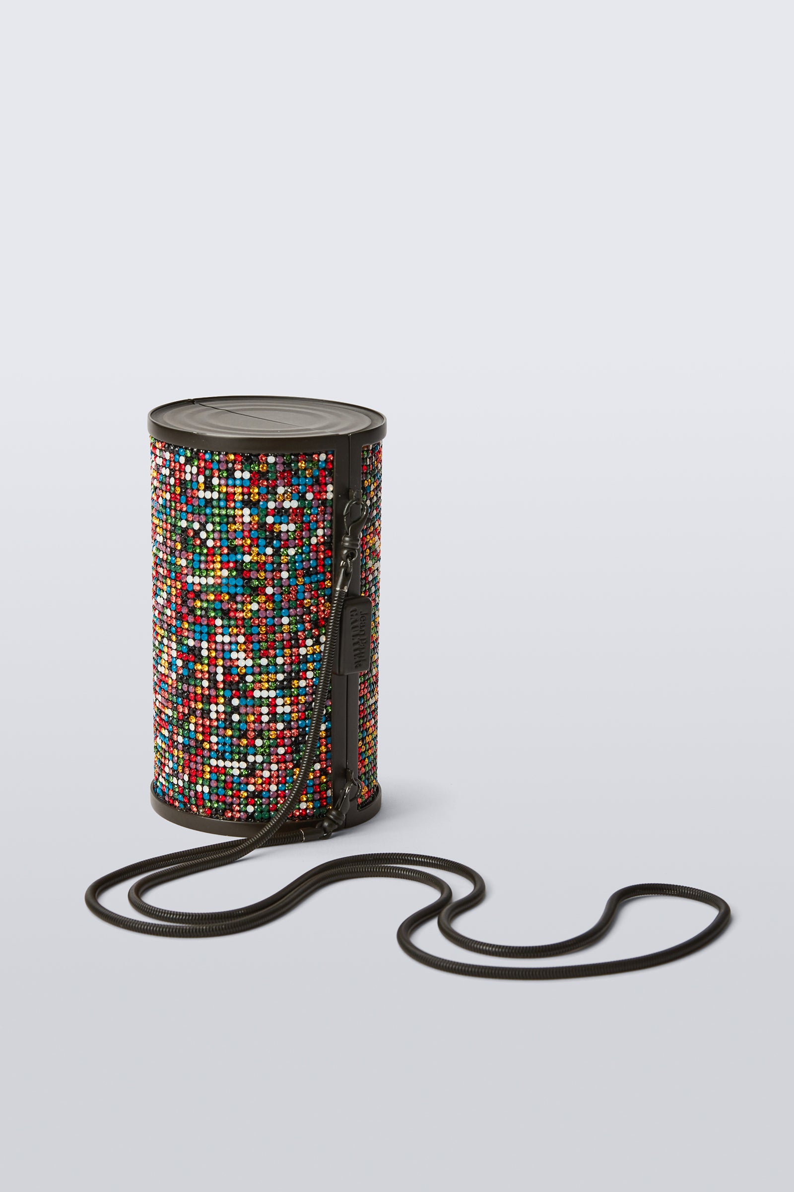 Jean Paul Gaultier Rhinestone Tin Can Bag