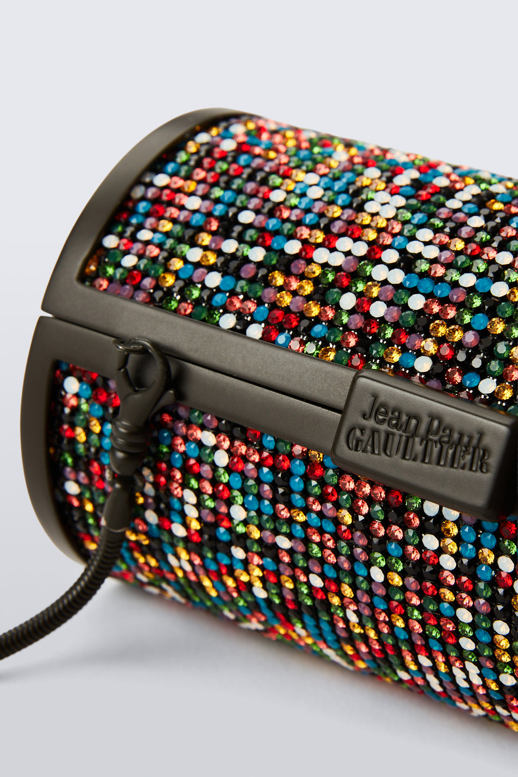 Jean Paul Gaultier Rhinestone Tin Can Bag