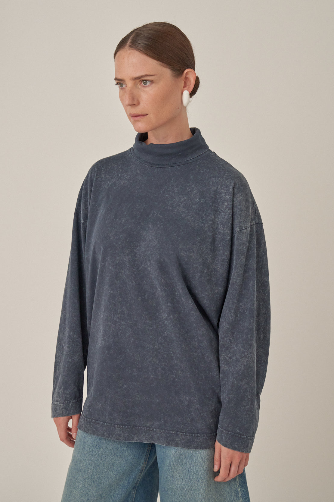 Ivy Marble Pullover - Anthracite