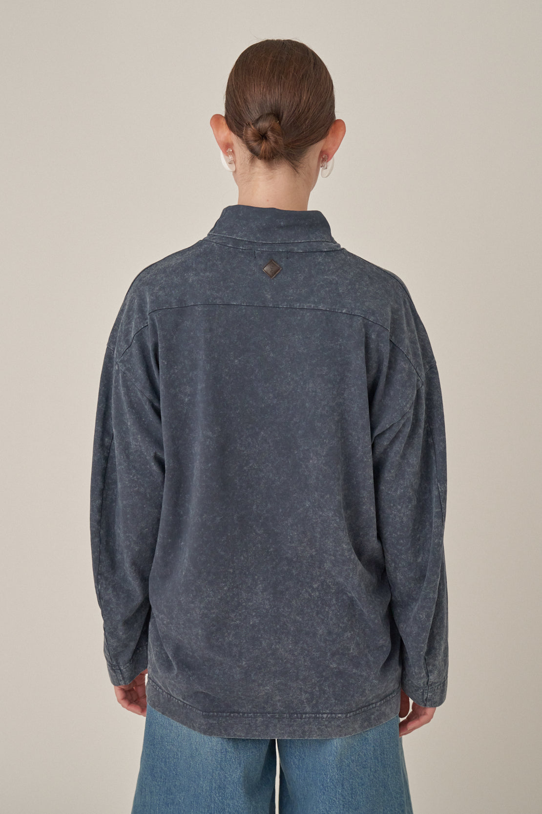 Ivy Marble Pullover - Anthracite