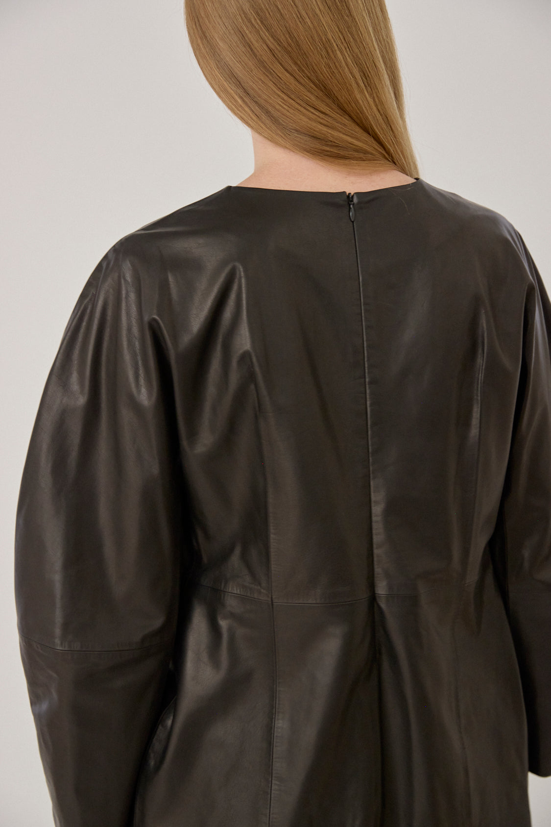 Emory Blouse - Leather