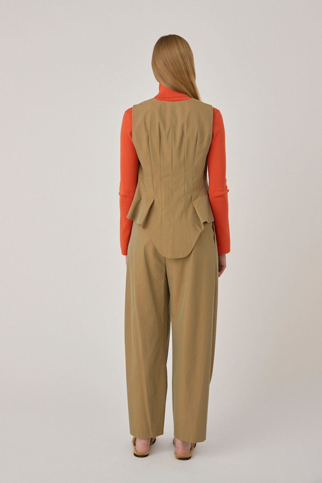 Blaine Persimmon Pant - Khaki