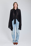 Top Collants Blouse - Black