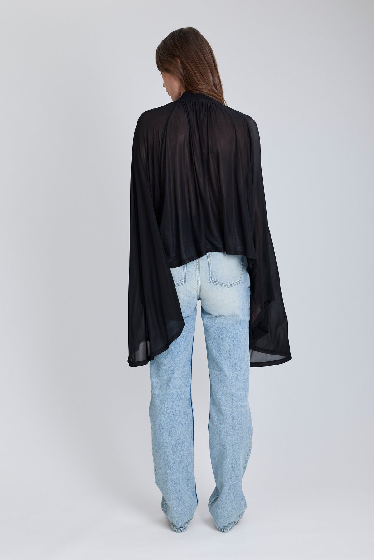 Top Collants Blouse - Black