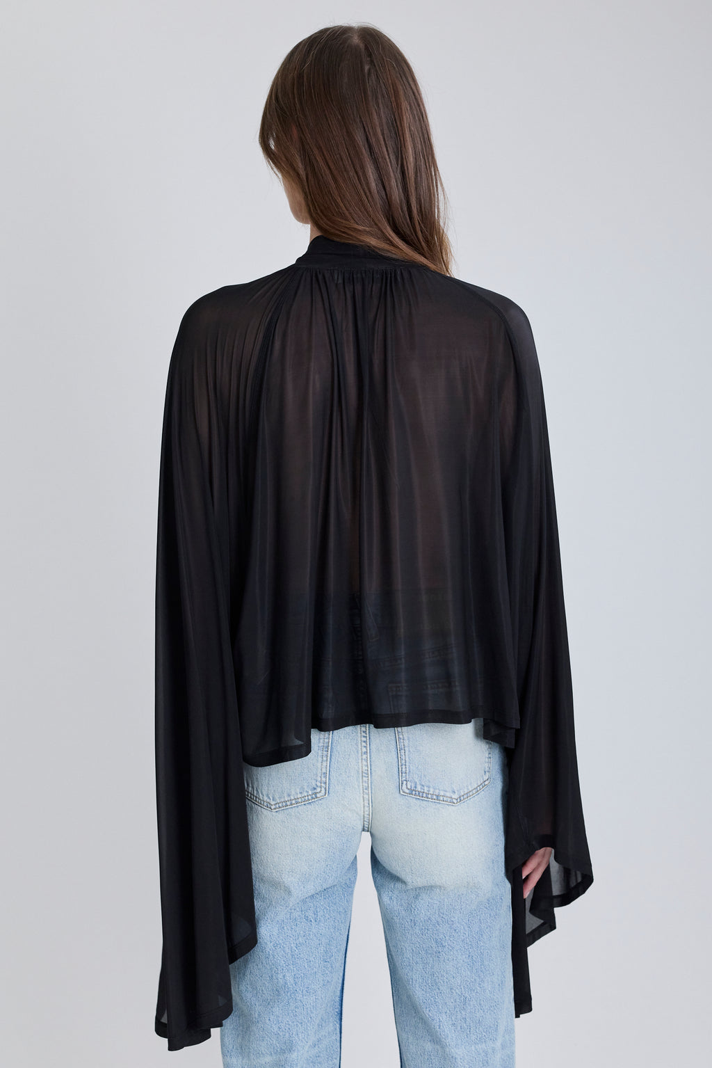 Top Collants Blouse - Black