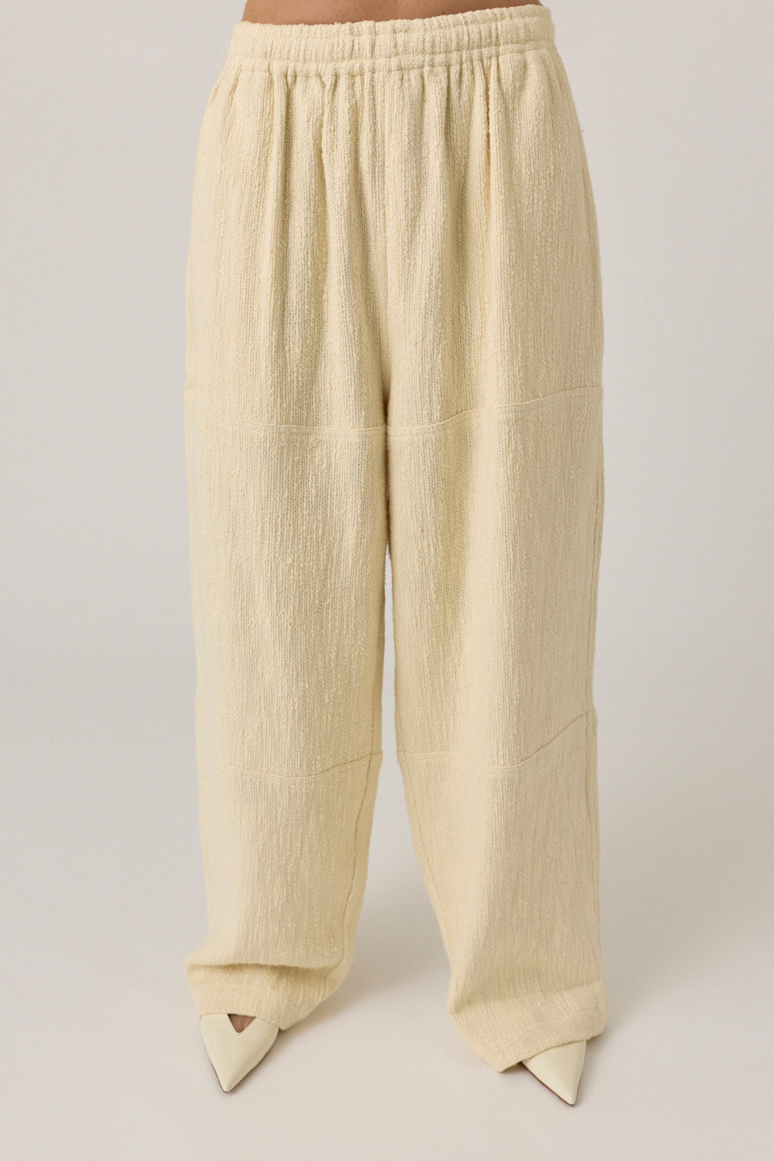 The Parachute Pant - Ecru Flamme