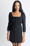 Square Neck Tailoring Jacket Dress