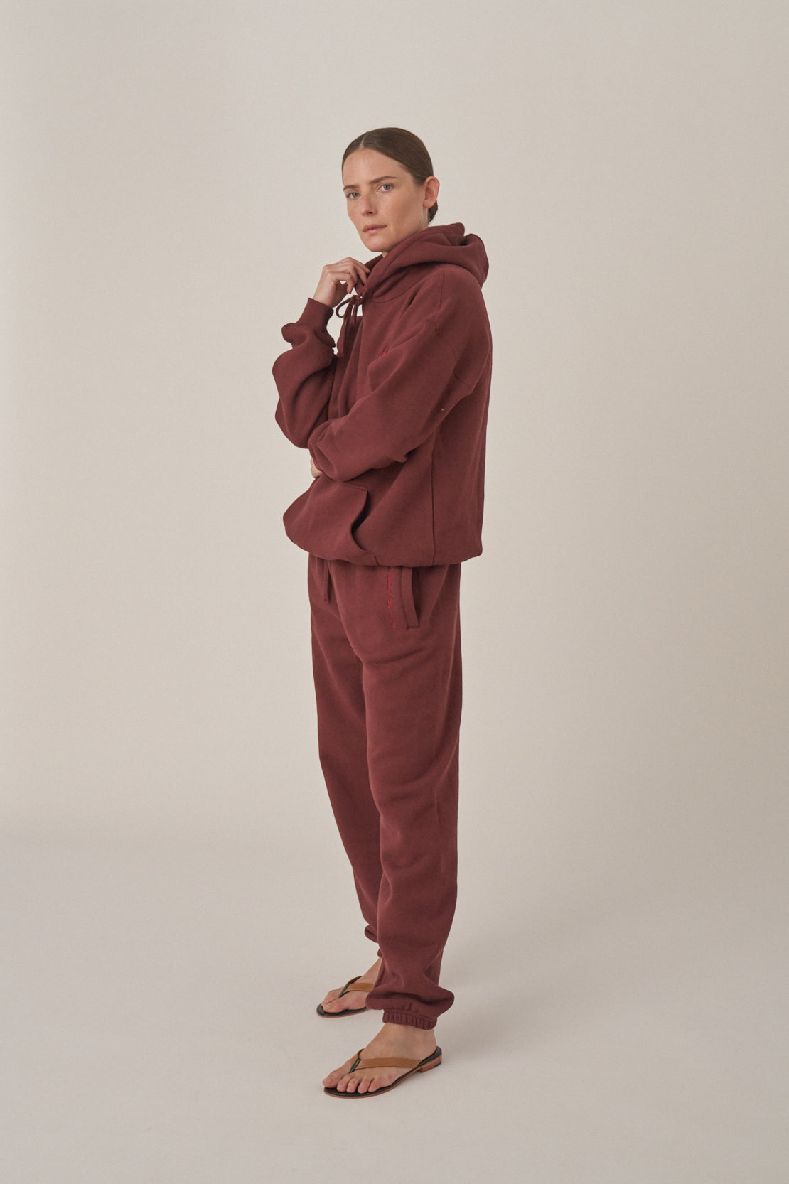 AF Hoodie - Burgundy