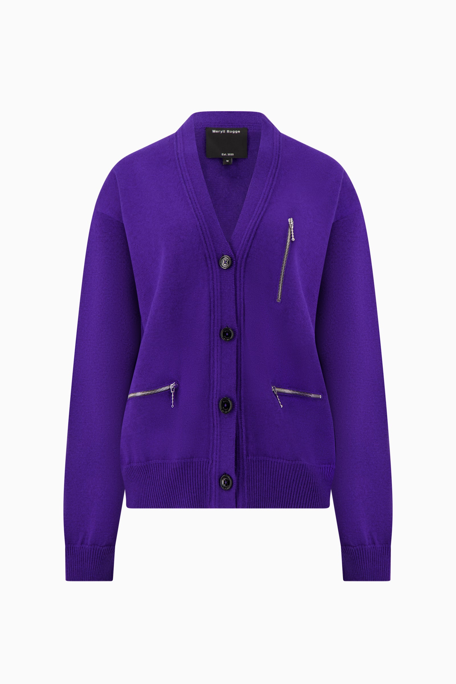 Cardigan with Zippers