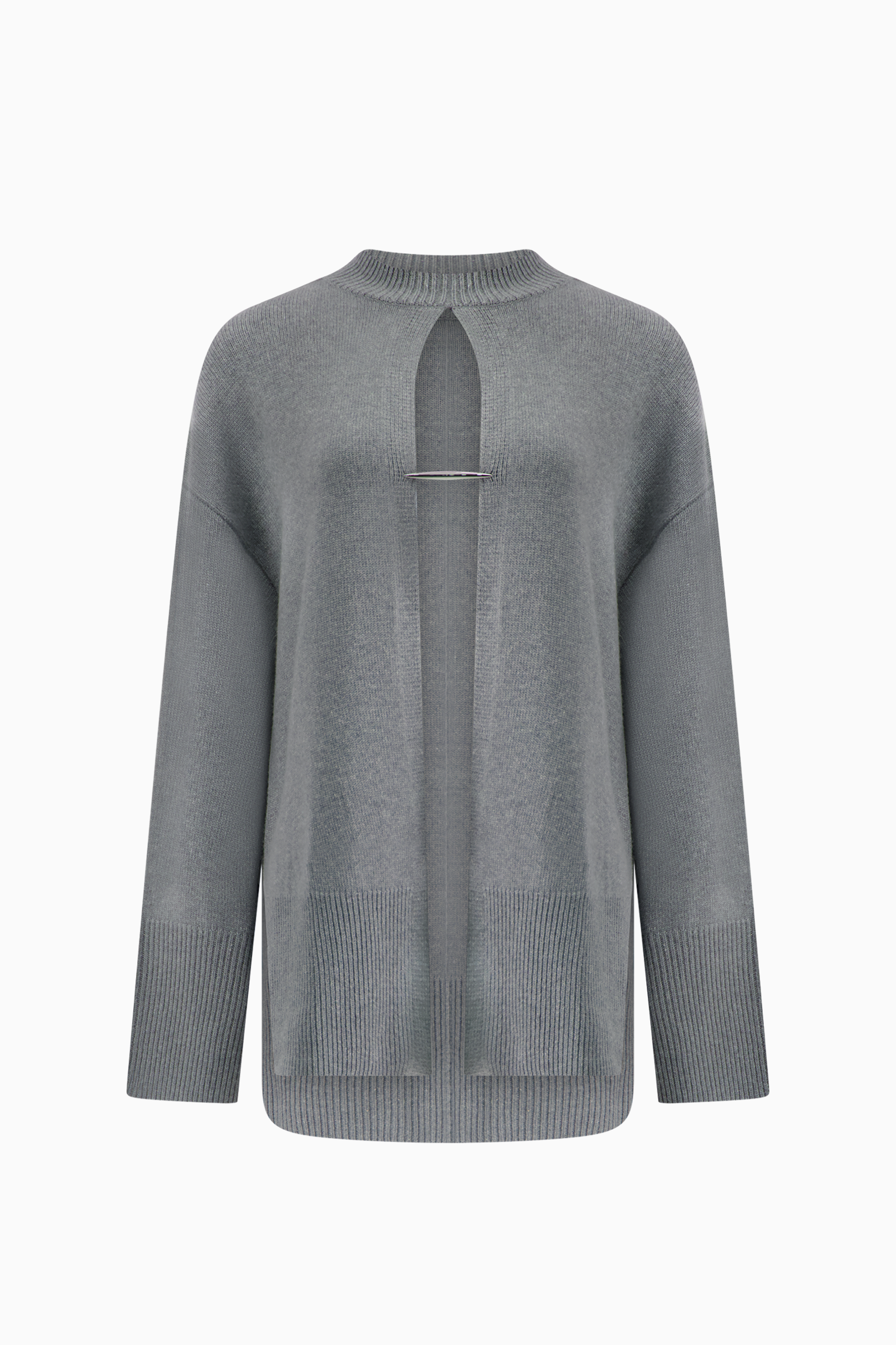 Cashmere Vertebrae Oversized Sweater