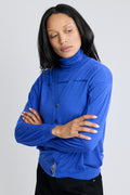 Silk Lightweight Cardigan - Tanzanite