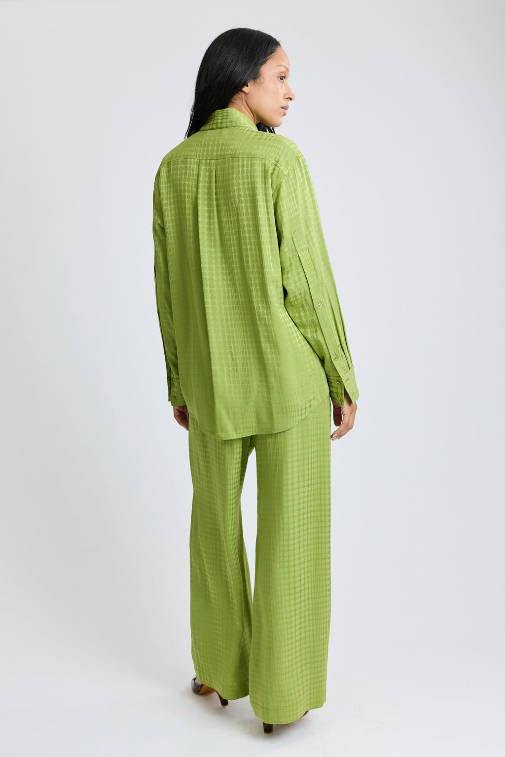 Wiggle Dot Jacquard Classic Shirt