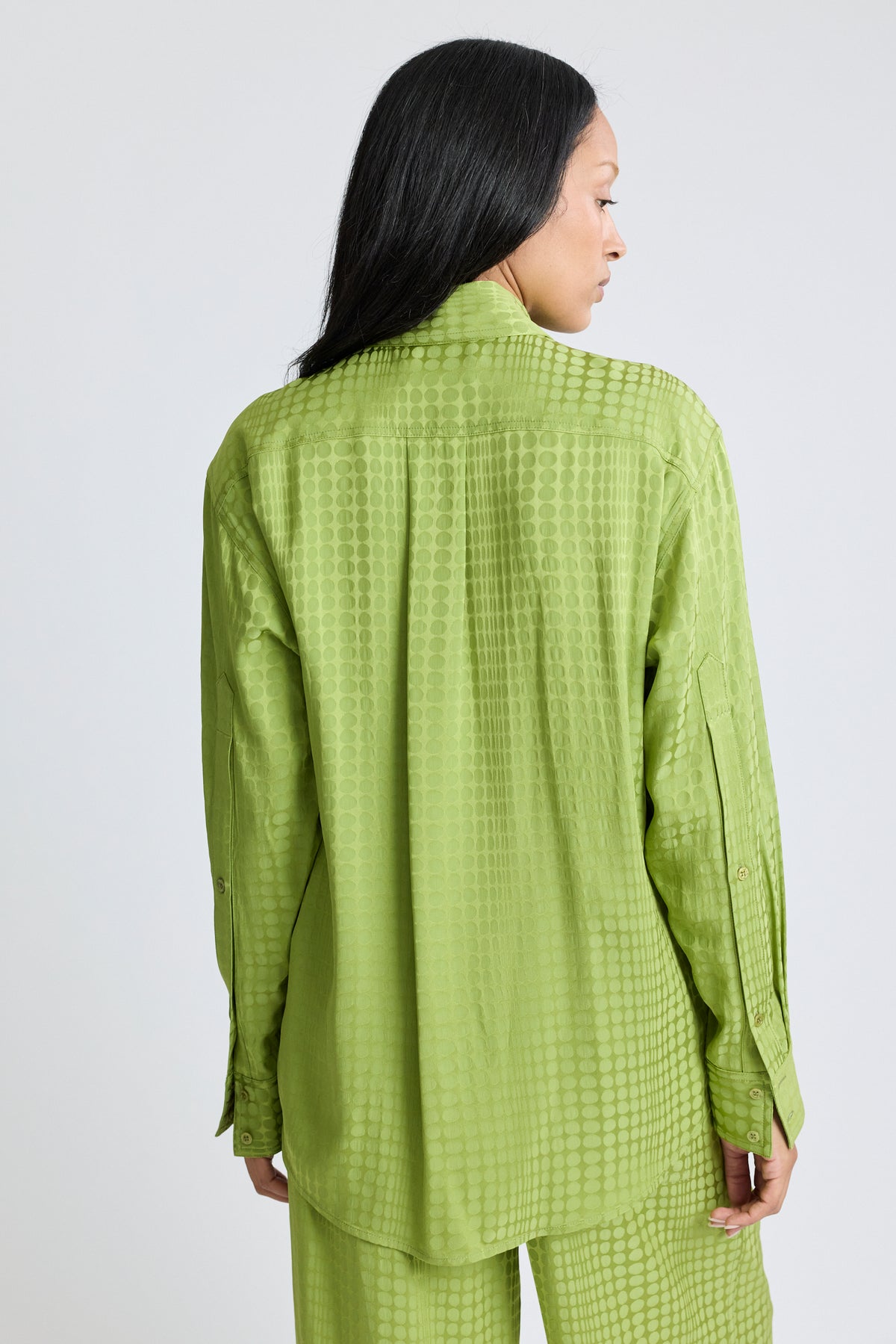 Wiggle Dot Jacquard Classic Shirt