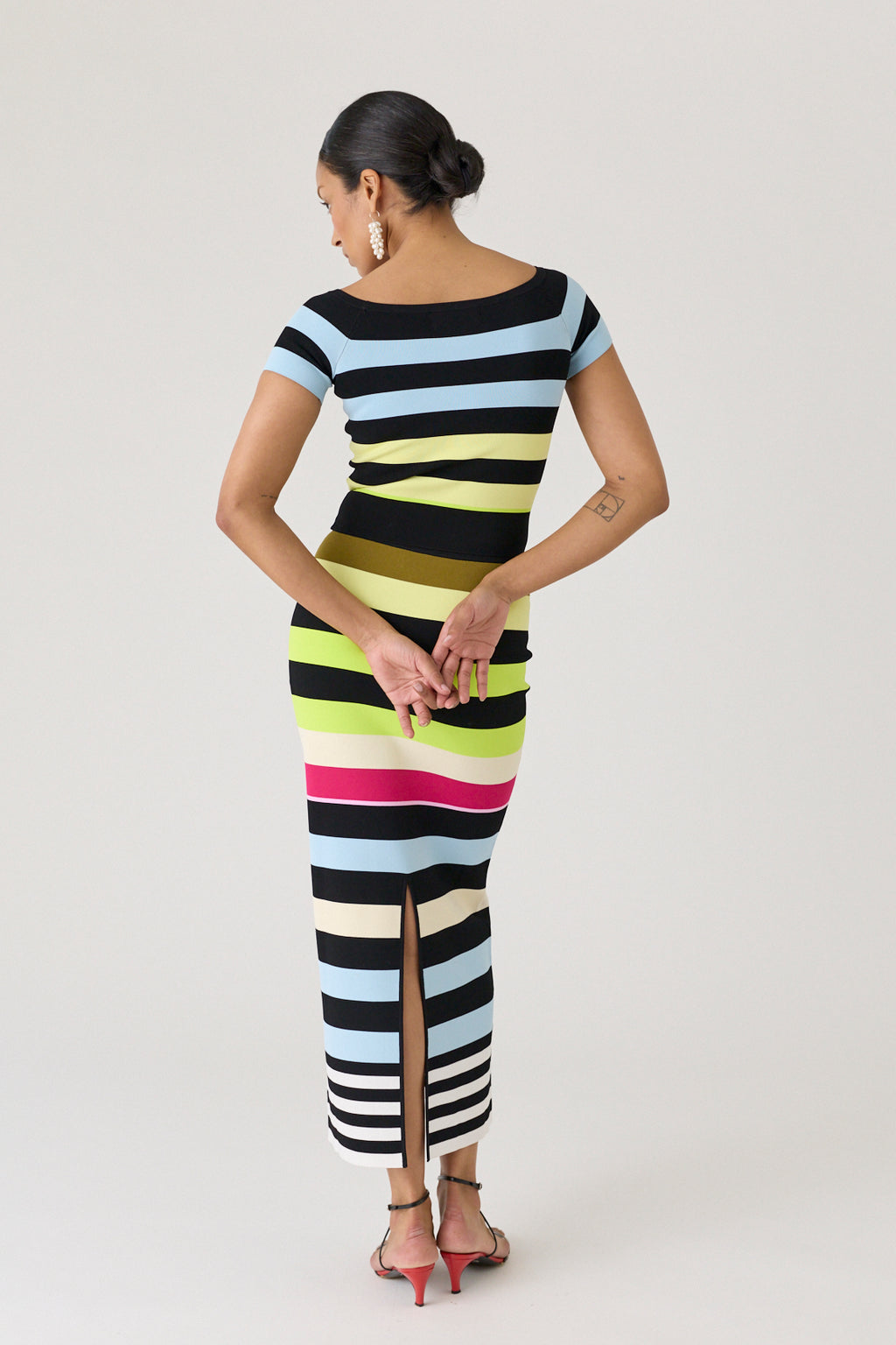 Striped Bodycon Top