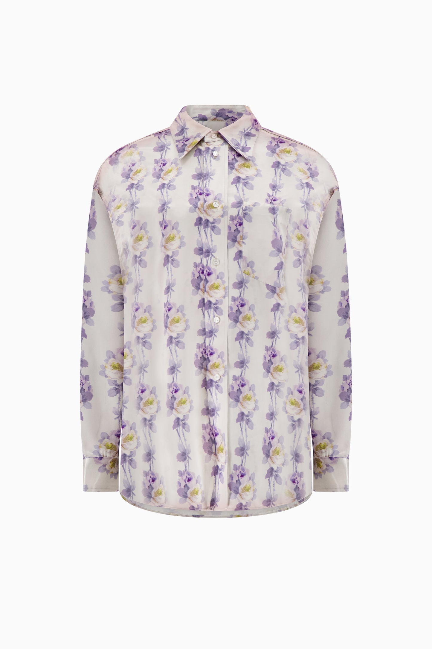 Classic Shirt with Formal Collar - Lilac