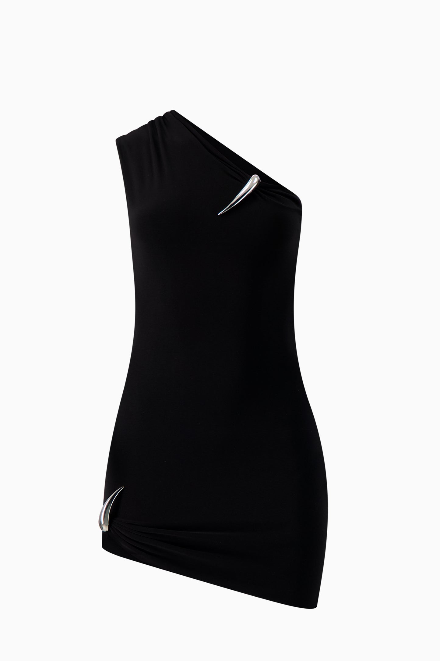 Claw One Shoulder Mini Dress