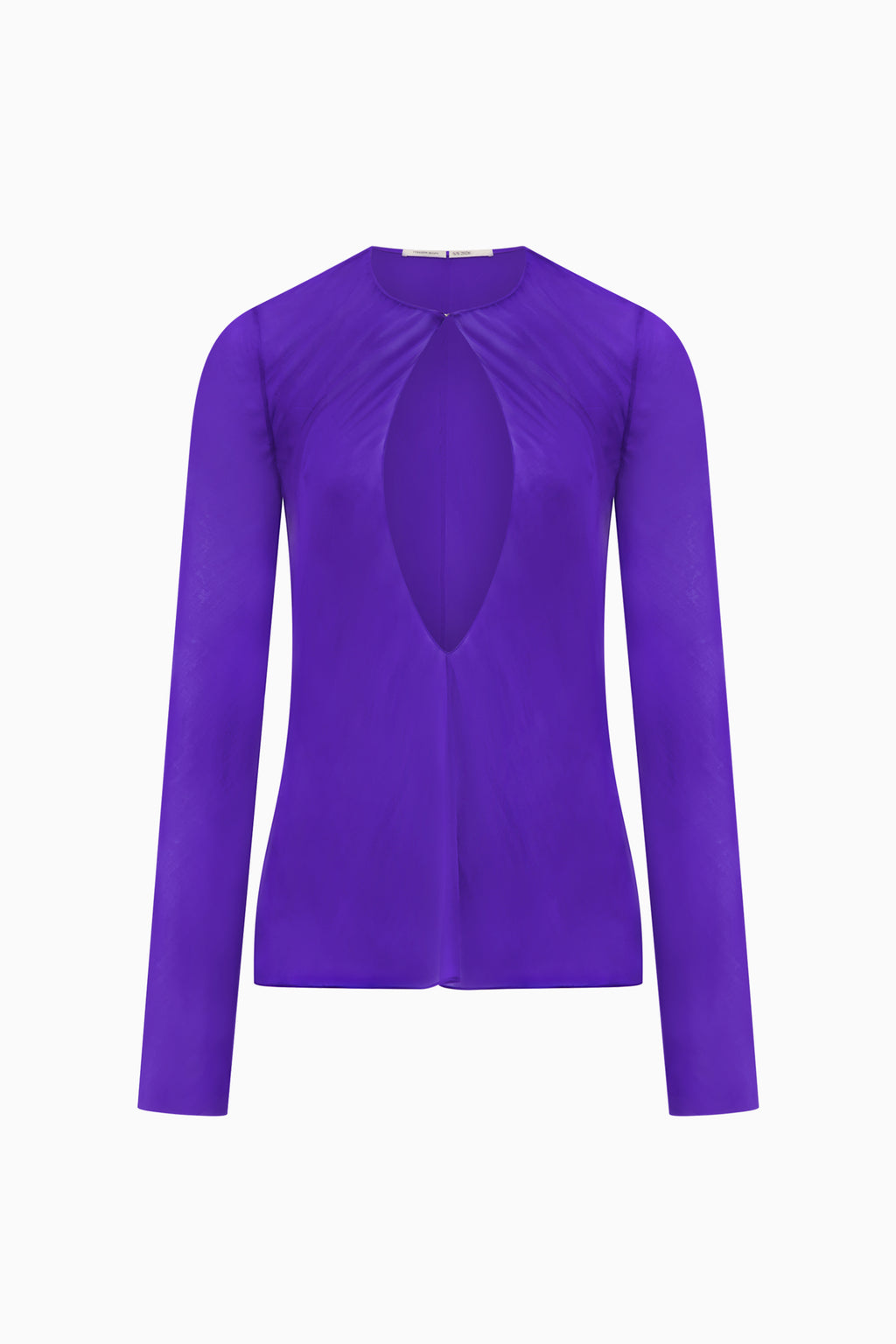 Chiffon Keyhole Blouse