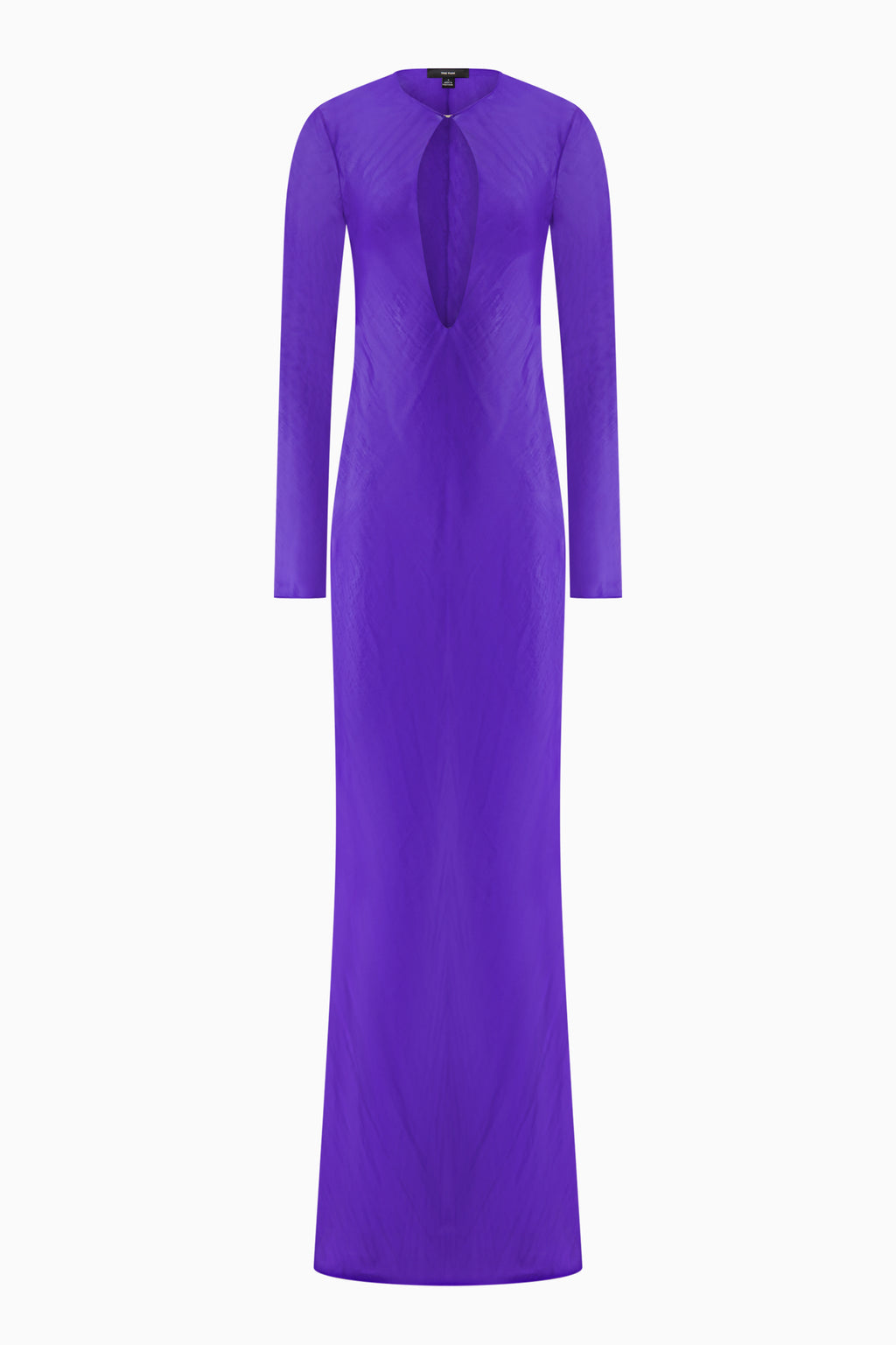 Chiffon Keyhole Dress