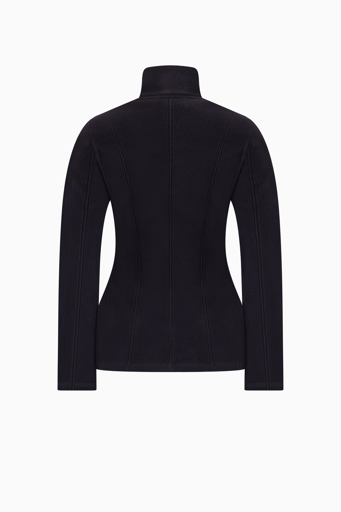 Shaped Fleece Jacket - Black