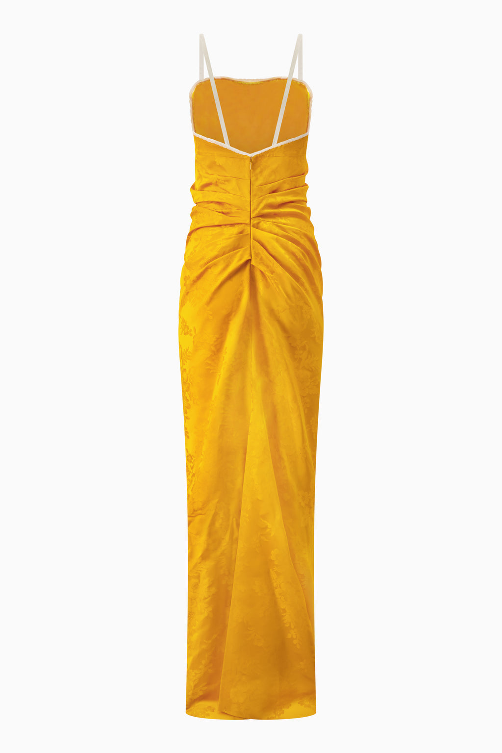 Silk Jacquard Bralette Dress